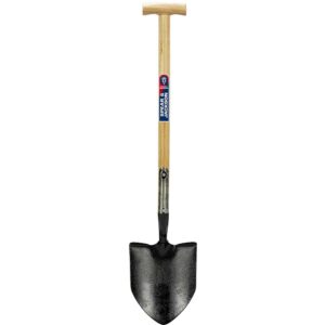 Spear and Jackson Neverbend Strapped General Service Treaded Contractors Shovel