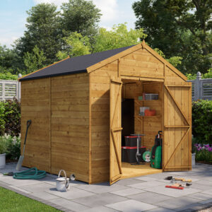 8x8 Expert Tongue and Groove Apex Wooden Shed Workshop - T&G Apex Windowless Garden Shed - BillyOh - 8 x 8ft