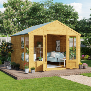 BillyOh Holly Tongue and Groove Apex Summerhouse - PT-10x10 T&G Apex Summerhouse