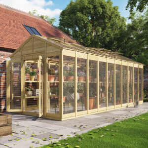 BillyOh Switch Apex Wooden Greenhouse - 20x8