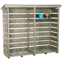 FSC® Certified Wooden Large Log Store